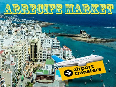 Airport Transfers Taxi Arrecife  - Tours Arrecife Lanzarote