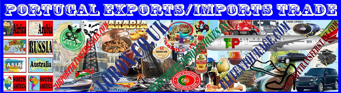 Agro Exports Portugal - Logistics 8 Demographic Continents (including Russia Federation) (Airlines - Maritime - Rail Courier - Road Transportation)